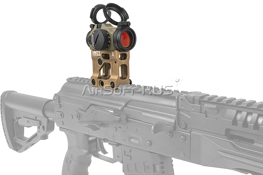 Коллиматорный прицел Evolution Gear T2 Sight W FAST Micro Ver 2022 DE (EVG-843-FDE)