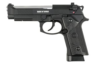 Пистолет KJW Beretta M9A1 Chrome CO2 GBB (CP314 KJW CO2)