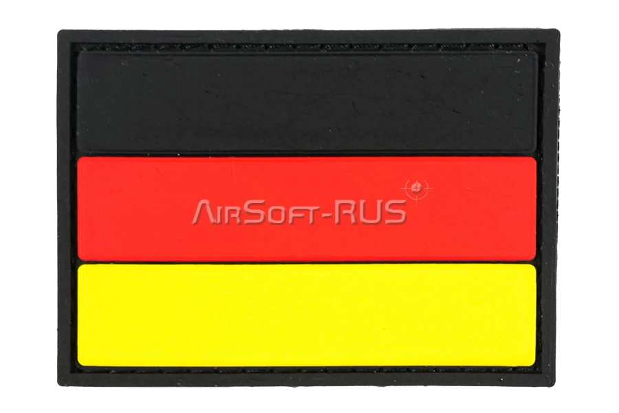 Патч TeamZlo Флаг Германии ПВХ 5 * 8 (TZ0177)