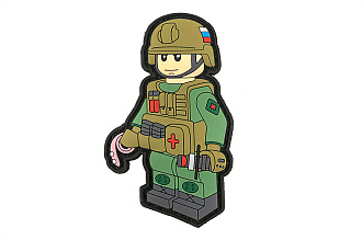 Патч ORC TACTIC Brick Operator Медик ПВХ (TZ0447)