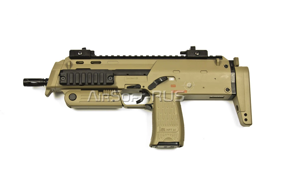 Пистолет-пулемёт Tokyo Marui MP7A1 TAN AEP (TM4952839175373)