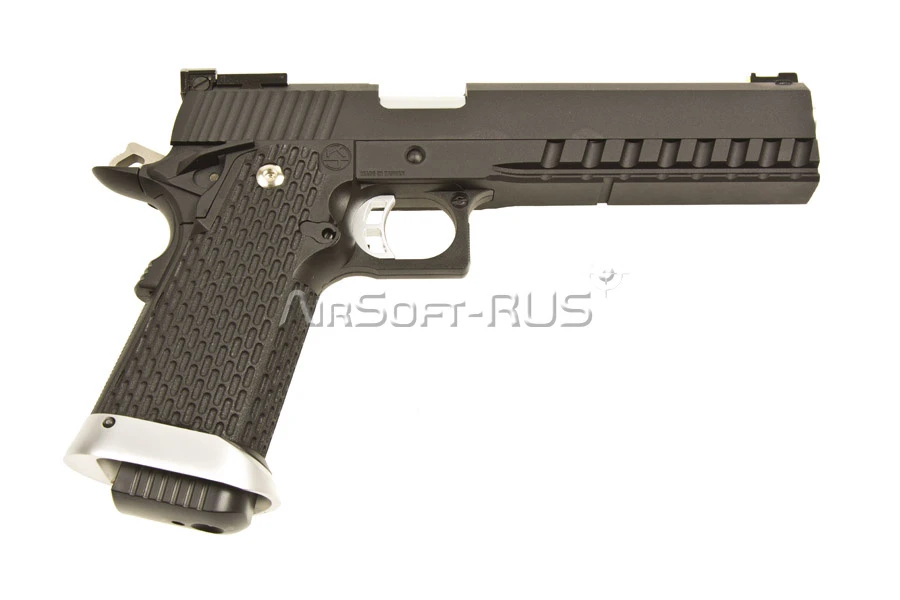 Пистолет KJW Hi-Capa 6' KP-06 Black GGBB (GP229(BK))