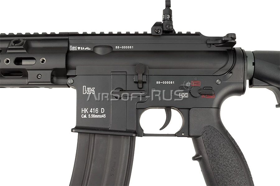 Карабин East Crane H&K416 с цевьем Geissele SMR 10,5 BK (EC-105P)