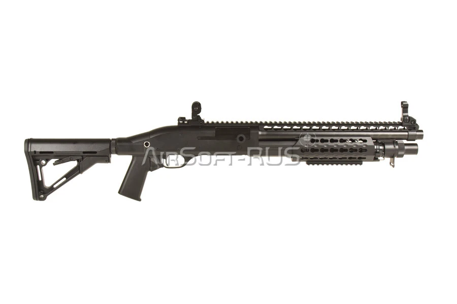 Дробовик Cyma Benelli M3 super 90 short keymod складной приклад пластик (CM366BK)