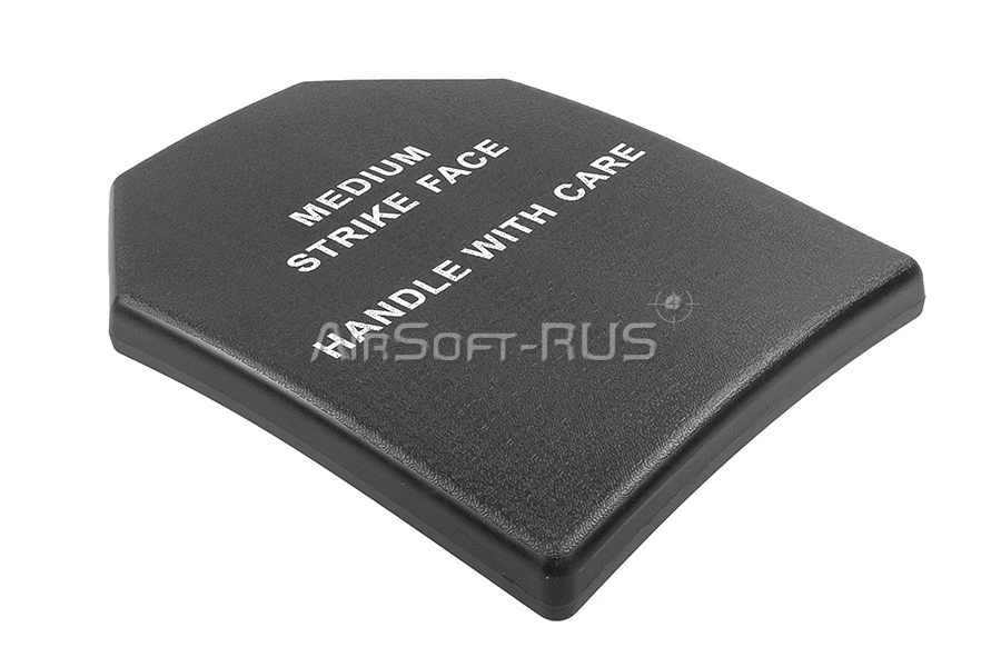 Макет бронепластины WoSporT SAPI M пластиковый полый (VE-ACC-02-BK)