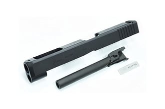 Затвор с внешним стволом Guarder для Glock 17 Gen 4 (Glock 34 Stile) BK TM (GLK-222(BK))