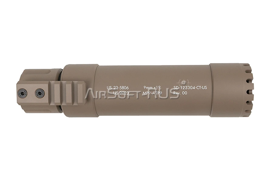 Глушитель Angry Gun Power Up для MP9/TP9 2024 FDE (ANG-MP9P-2024FDE)