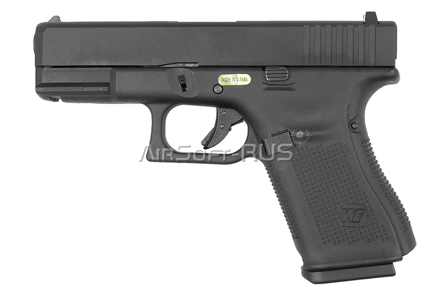Пистолет WE Glock 19 Gen 5 GBB BK (GP619-G5BK)