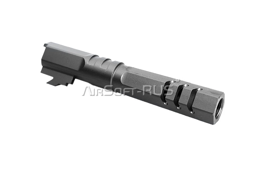 Внешний ствол 4.3 Inch 5KU для Hi-Capa TM с резьбой M11+ BK (GB-550-BK)