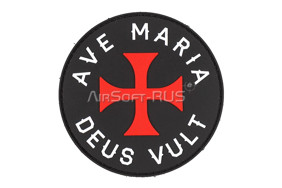 Патч ORC TACTIC Deus Vult Ave Maria ПВХ (TZ0410)