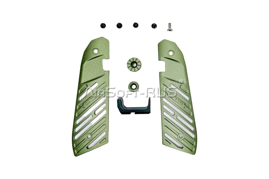 Накладки на рукоять и кнопка сброса магазина FUKU-2 CTM для AAP-01/C Army Green (CTM-KIT-0268)