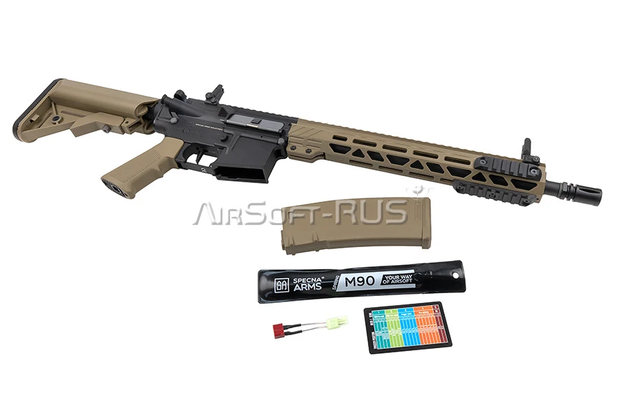 Карабин Specna Arms AR15 12 Custom HAL TAN (SA-F09-HT-ETU)