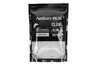 Шары Airsoft-RUS 0.28гр. 3570шт. биоразлагаемые (ASR-BIO-028)