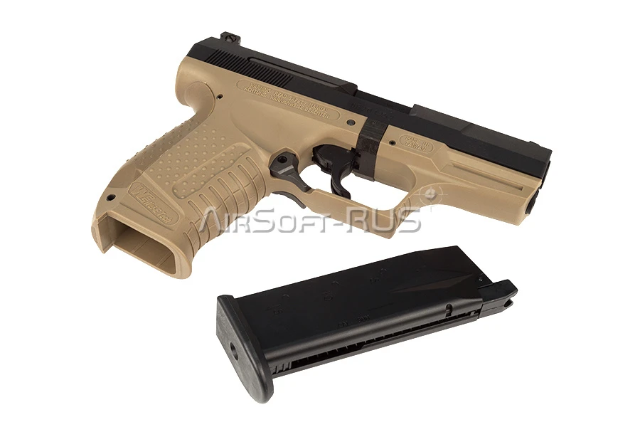 Пистолет WE Walther P99 GGB TAN (GP440(TAN))