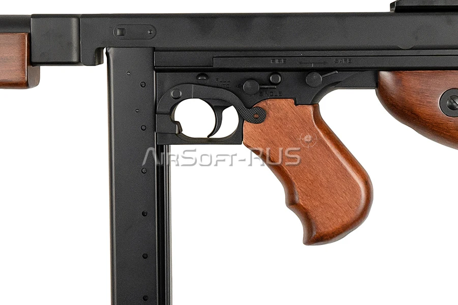 Пистолет-пулемет Snow Wolf Thomson M1A1 (дерево) (SW-05W)