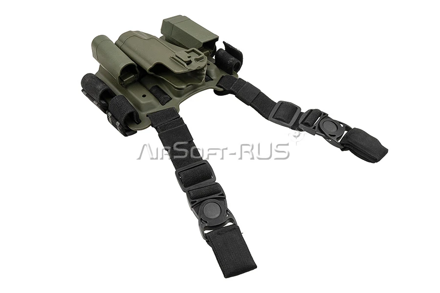Набедренная кобура T&D Blackhawk Serpa для Colt 1911 OD (DC-ST512-MF-1911 OD) [1]