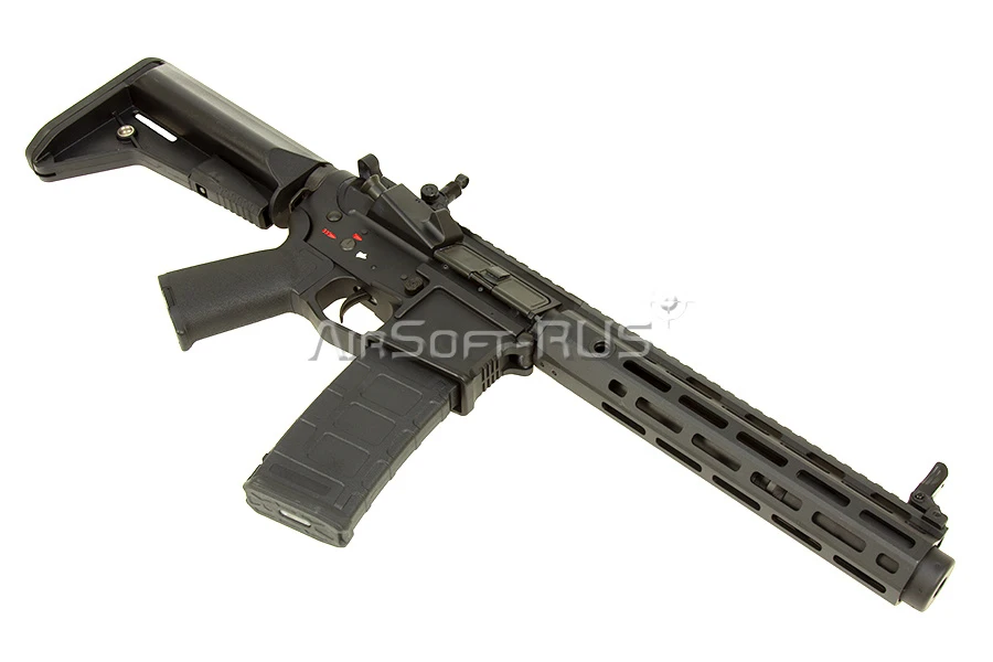 Карабин Cyma M4 M-LOK 10 custom Platinum BK (CM097D)