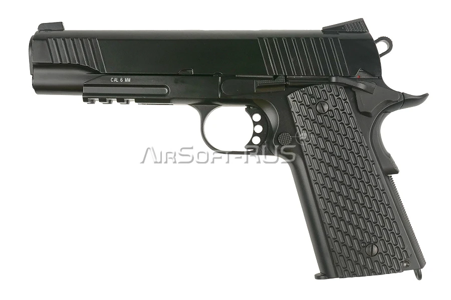 Пистолет KWC Colt 1911 Kimber Warrior CO2 GBB (DC-KCB-77AHN) [6]