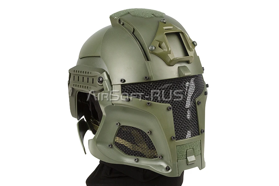 Шлем WoSport Medieval Iron Warrior OD (HL-97-OD)