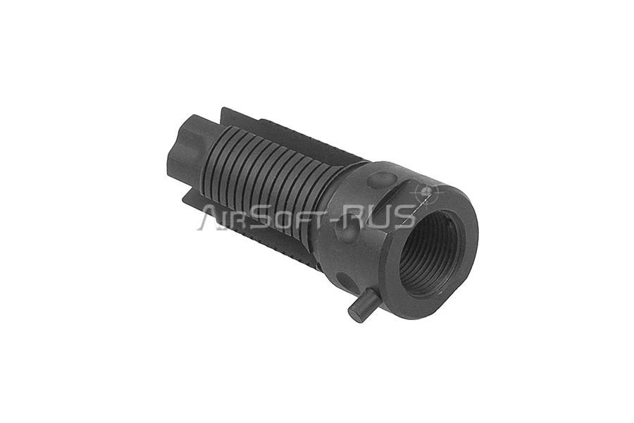 Глушитель с трассерным модулем Angry Gun KAC QDC/CRS-PRT BLK (ANG-CRSPRT-BLK-T)