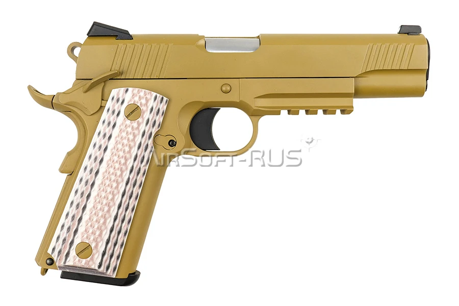 Пистолет WE Colt M45A1 TAN (GP132(TAN))