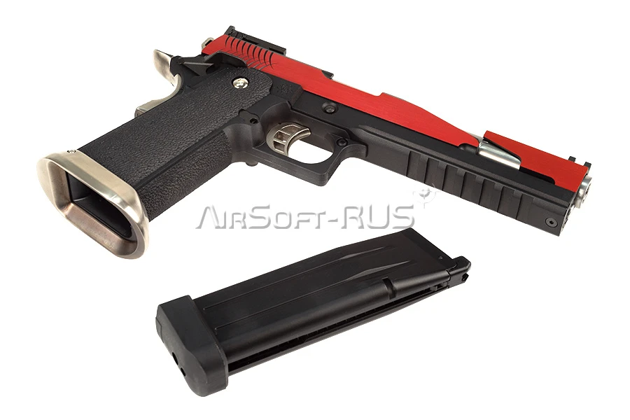 Пистолет WE Hi-Capa 6 T-Rex Customs GGBB RD (GP231S-RE)