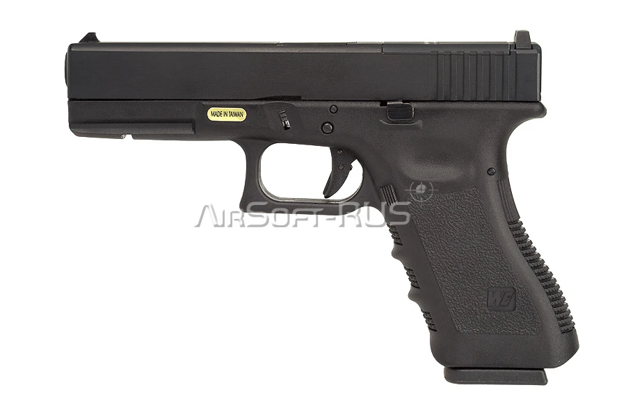 Пистолет WE Glock 17 Gen 3 с тактическим затвором GBB BK (DC-GP650-17-BK) [1]