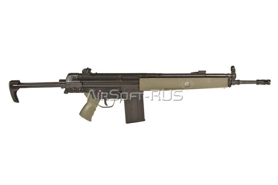 Штурмовая винтовка LCT H&K G3A4 Green (LC-3A4-W GR))