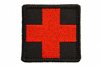 Патч TeamZlo "Крест красный медика" BK (TZ0086BK)