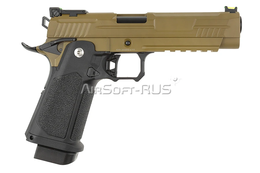 Пистолет Arcturus Hi-Capa 5" Vanguard BLK-TAN GBB (AT-GHC-V5-BT)