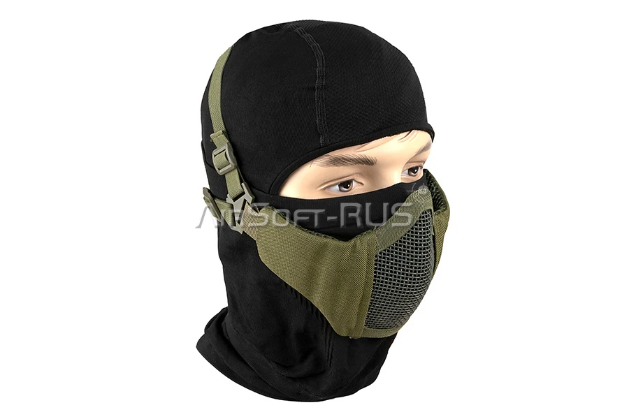 Маска защитная WoSporT WST Steel OD (MA-42-S-RG)