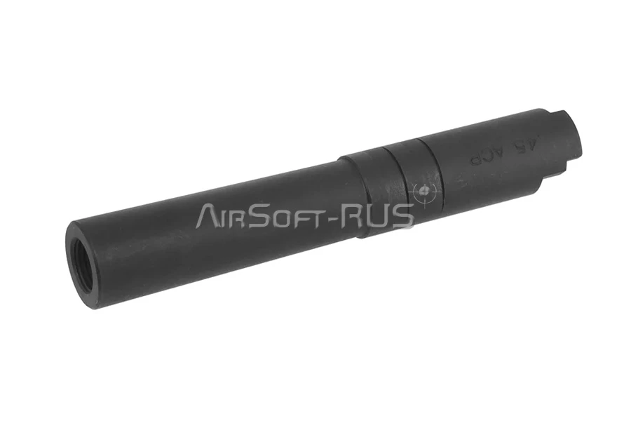 Внешний ствол 4.3 Inch 5KU для Hi-Capa TM с резьбой M11+ BK (GB-485-BK)
