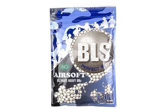 Шары BLS 0.36гр 1000шт биоразлагаемые белые (1BA-PLA36)