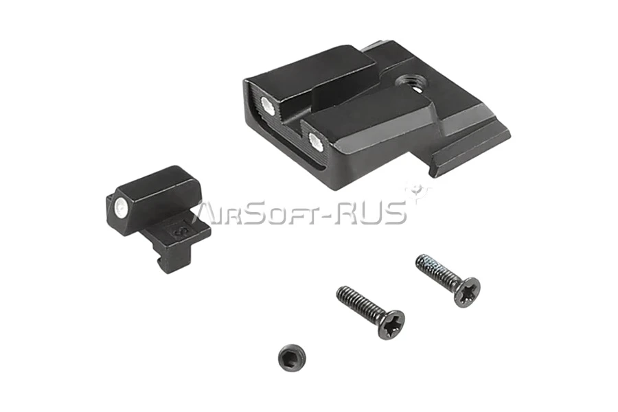 Мушка и целик Guarder для GBB пистолетов M&P9 TM (M&P9-32(WHITE))