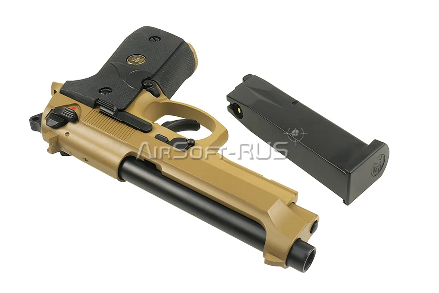 Пистолет WE Beretta M9A1 TAN CO2 GBB (DC-CP321(TAN)) [2]