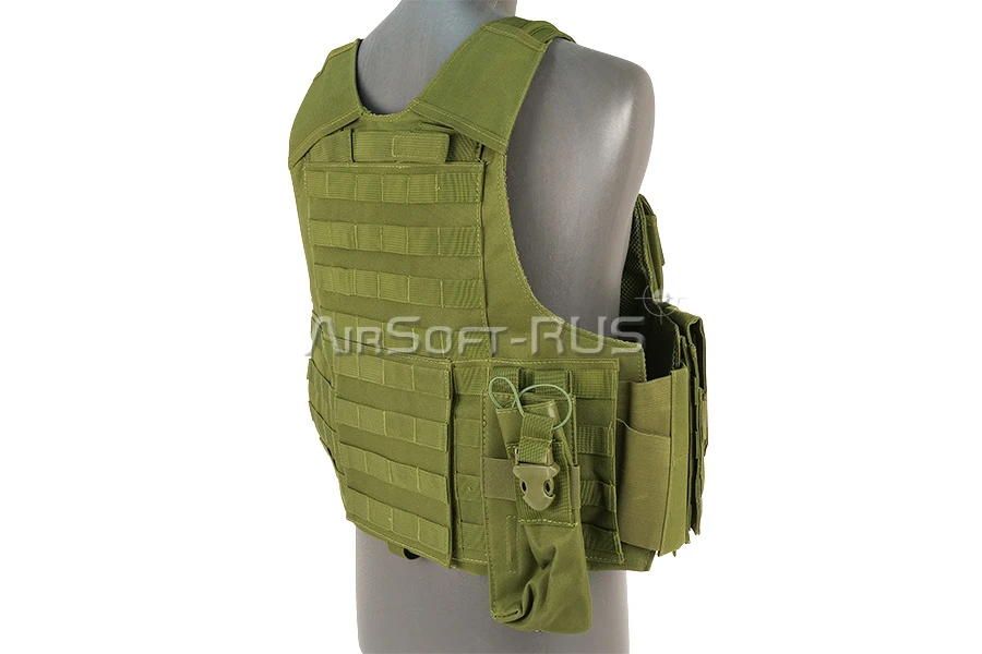 Бронежилет WoSporT CIRAS MAR Tactical Vest 600D OD (VE-01-OD)