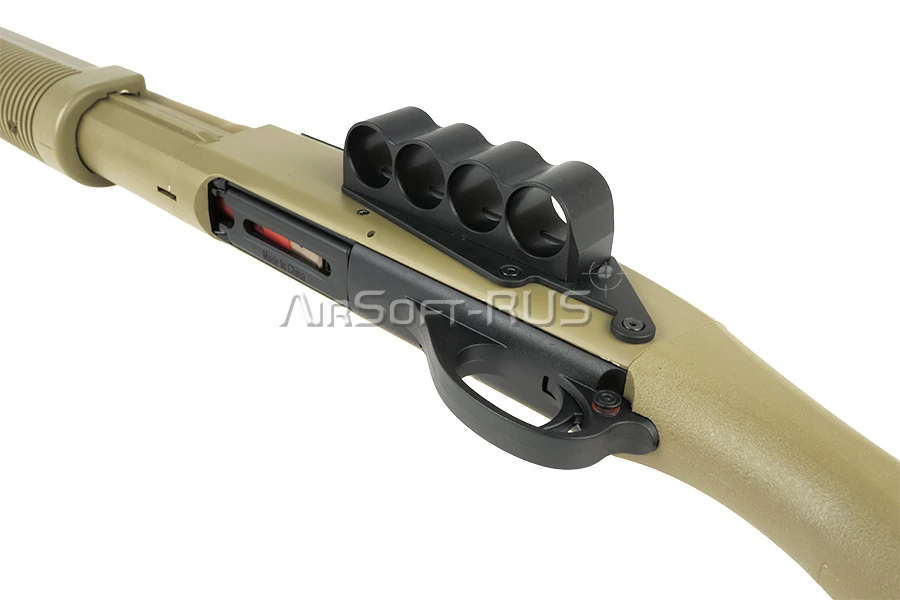 Дробовик Cyma Remington M870 shotgun пластик TAN (CM357ATN)