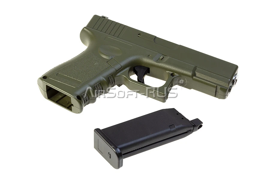 Пистолет  Galaxy Glock 23 Green spring (G.15G)