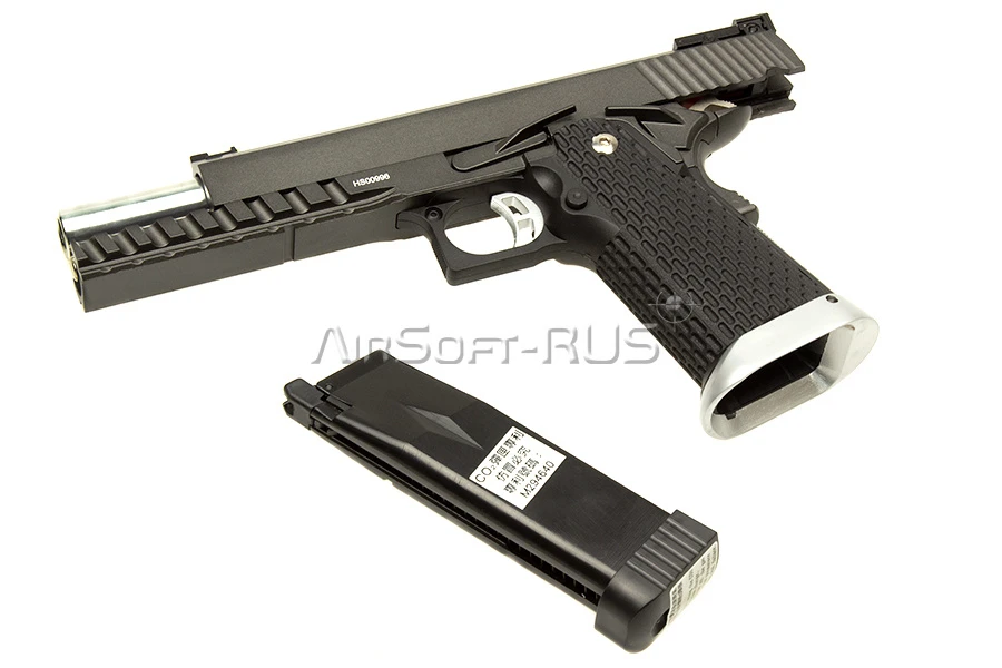 Пистолет KJW Hi-Capa 6' KP-06 Gray CO2 GBB (CP230(GRAY))