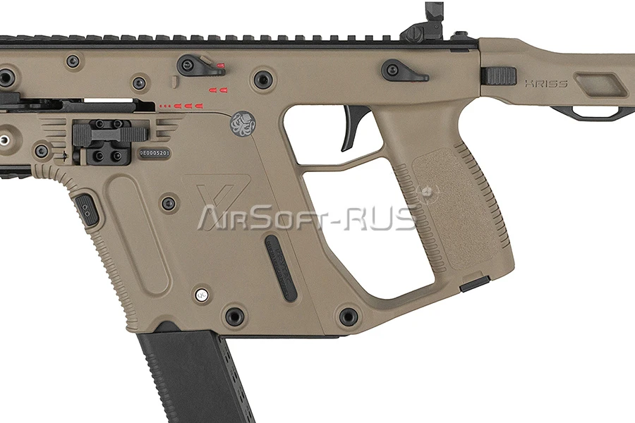 Пистолет-пулемёт Krytac Kriss Vector GBB Gen 2 FDE (KTGBB-VSMGF-FDE05)