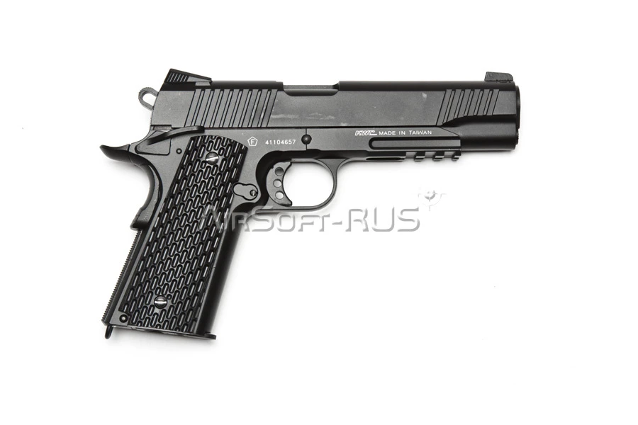 Пистолет KWC Colt 1911 Kimber Warrior CO2 GBB (DC-KCB-77AHN) [6]