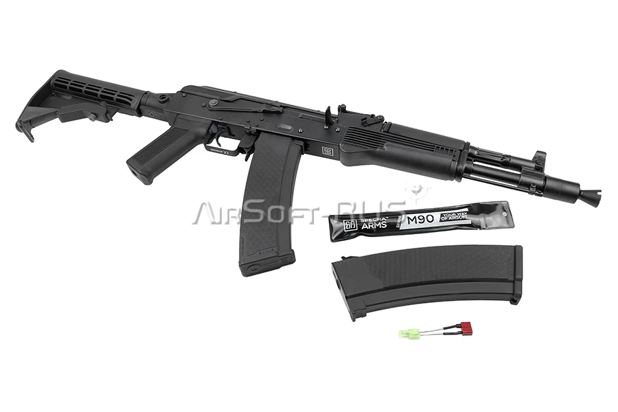 Автомат Specna Arms АК-105 с телескопическим прикладом EDGE (SA-J10-2)