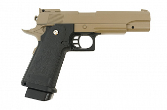 Пистолет Galaxy Colt Hi-Capa Desert spring (G.6D)