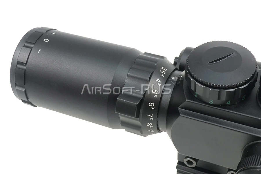 Прицел оптический Marcool M8 LS 3.5-10X40E Rifle Scope с встроенным красным ЛЦУ (HY1153)