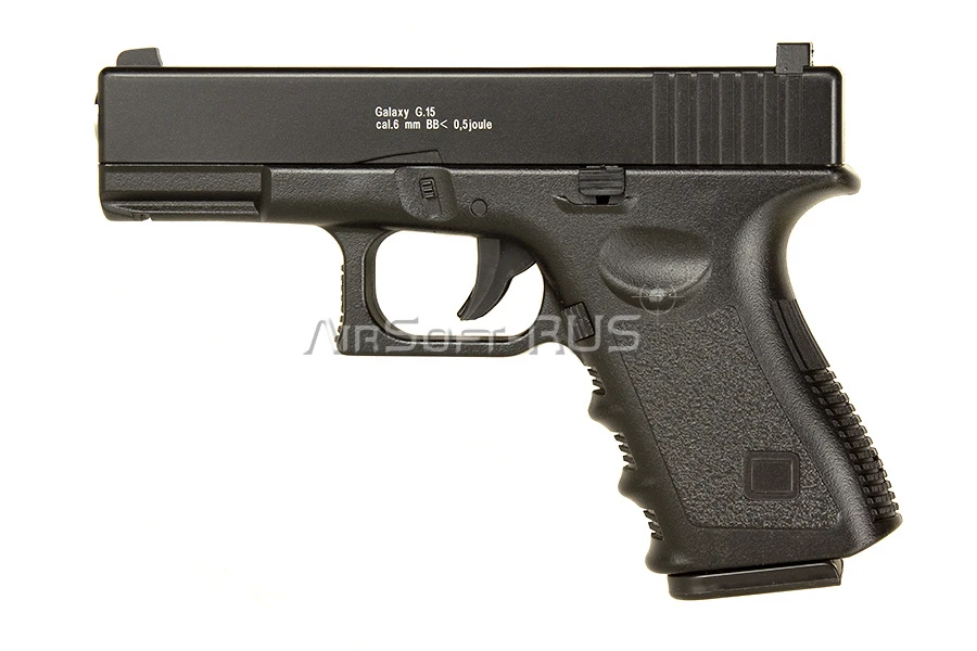 Пистолет  Galaxy Glock 23 spring (G.15)