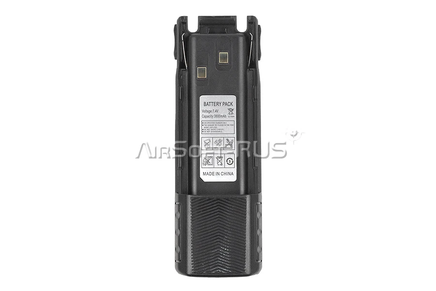 Аккумулятор Baofeng увеличенной ёмкости для рации UV-82 3800 mAh (UV-82 battery)