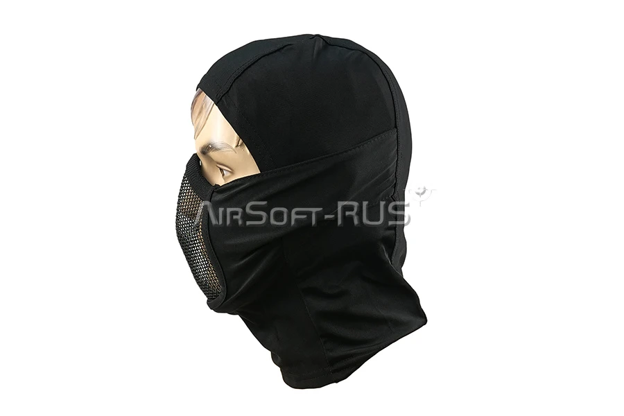 Маска защитная WoSporT Shadow Fighter Mask BK (MA-113-BK)