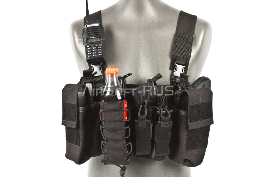 Нагрудник ASR D3 chest rig BK (ASR-D3-BK)