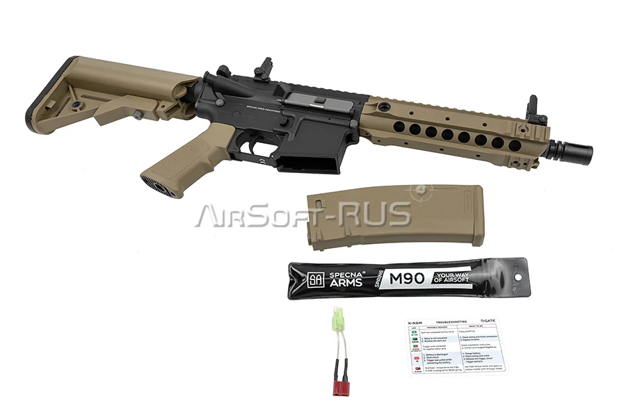 Карабин Specna Arms AR15 7 Custom RIS TAN (SA-F01-XASR-HT)