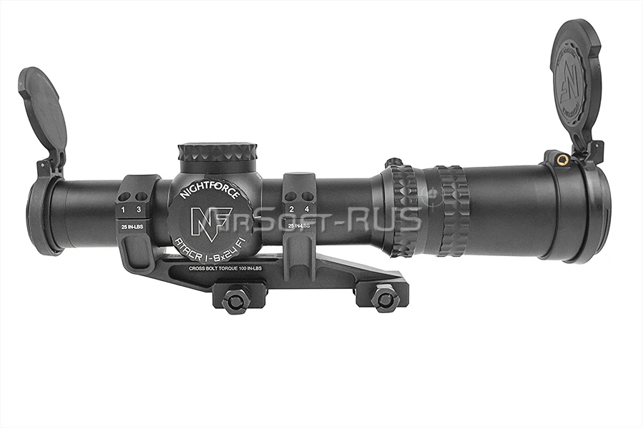 Оптический прицел Evolution Gear ATACR 1-8X24мм Short Optics F1 BK (EVG-1001H-BK)
